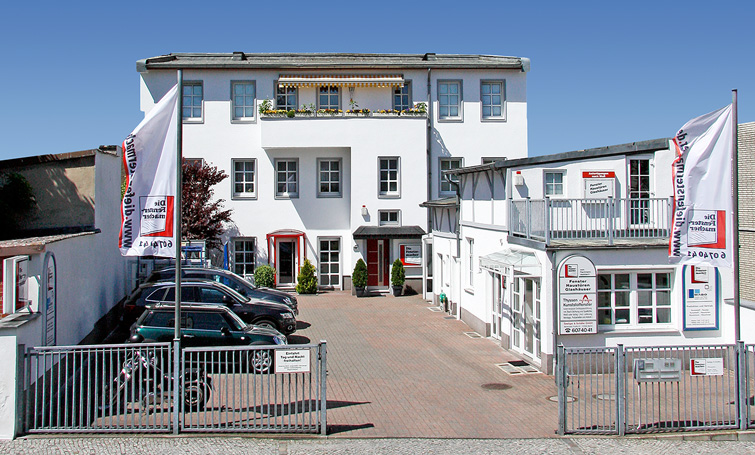 Showroom und Firmensitz der Fenstermacher in Berlin-Britz