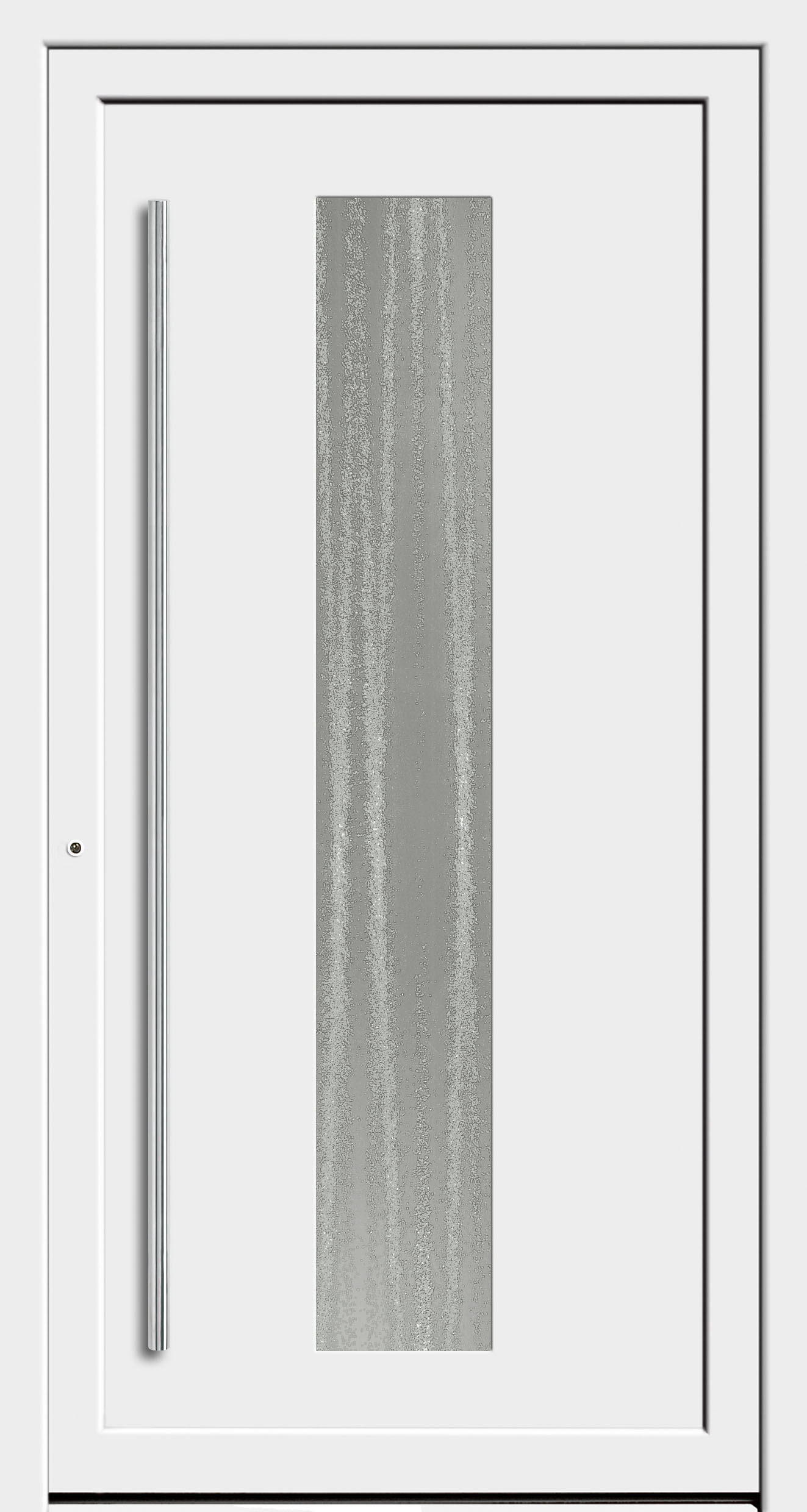 Haustür-Modell DF 7740-50 mit Chinchilla-Strukturglas